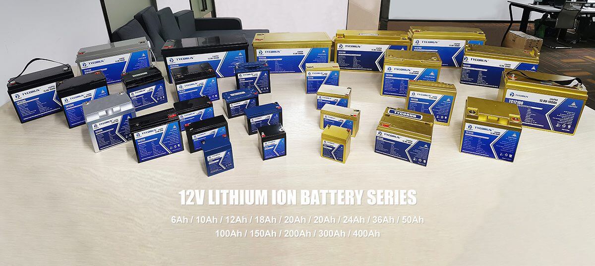 12v lithium ion batteries manufacture