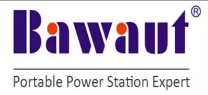 bawaut energía portátil al aire libre batería de iones de litio