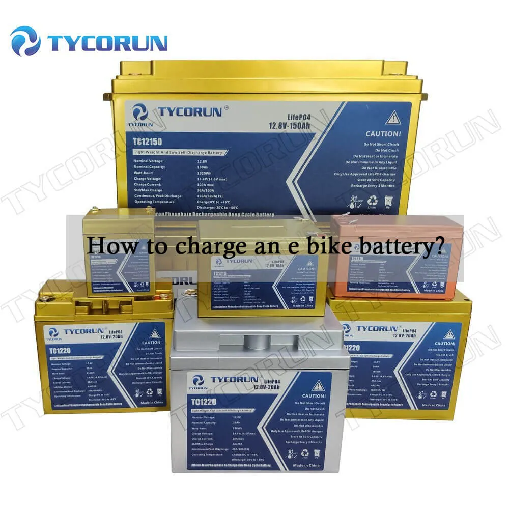 Comment charger une batterie de vélo électrique ?