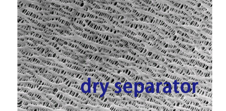 dry separator is the basic structure of lithium battery