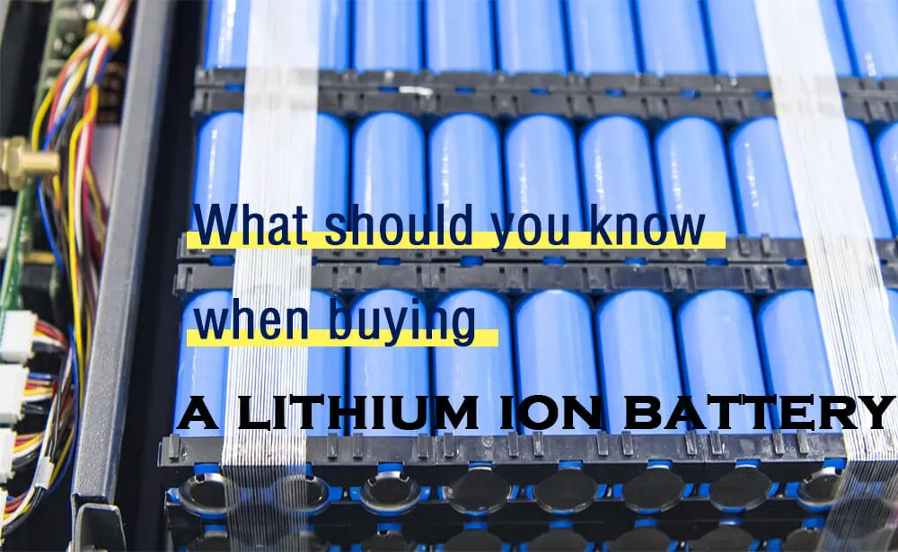 lithium ion battery