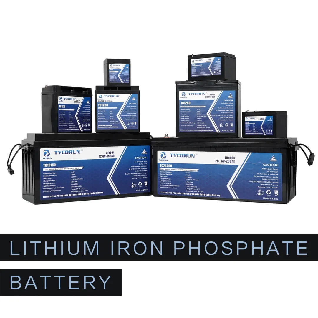 Batterie d'énergie au lithium fer phosphate
