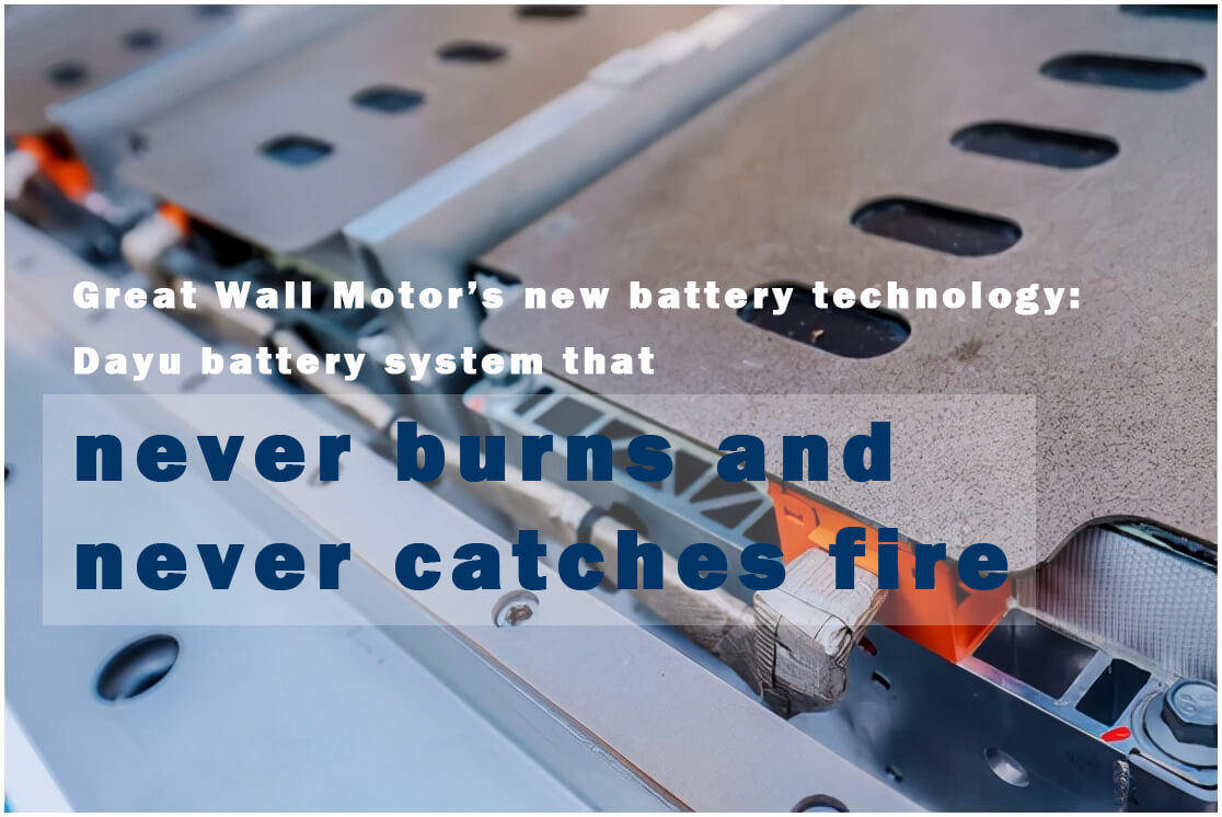 CTP battery technology splits a large module into small Spaces with several plastic radiators