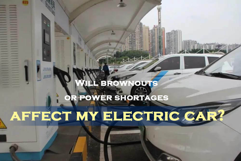 Will brownouts or power shortages affect my electric car