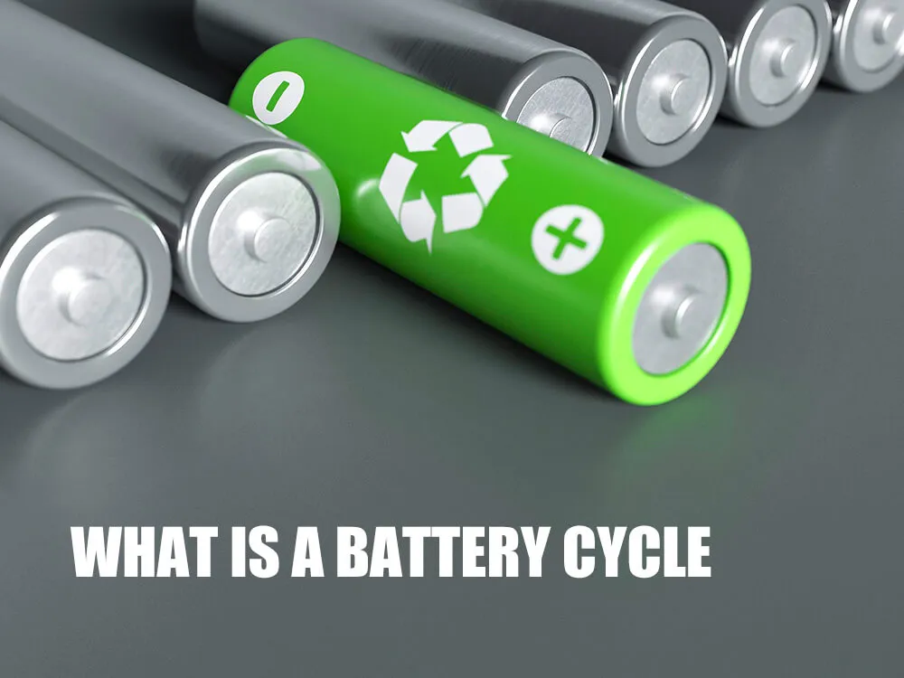 What is a battery cycle