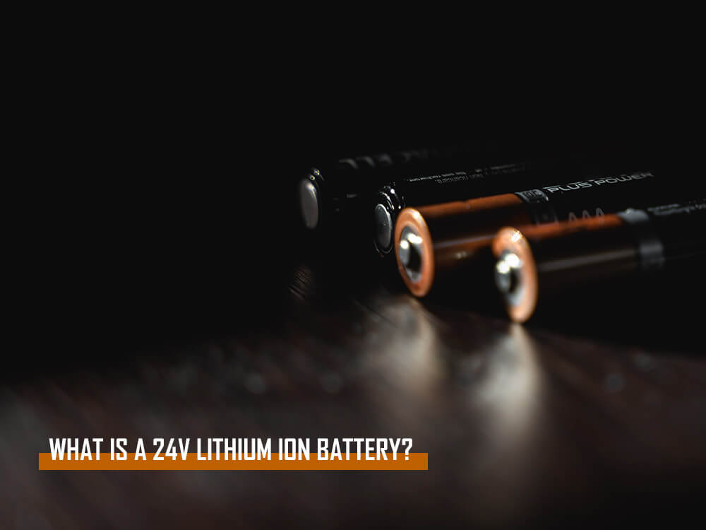 1.¿Qué es una batería de iones de litio de 24 V?