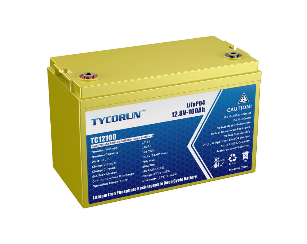 Camper Lithium batteries come with several capacities, that are 12volts 100Ah,125Ah,200Ah,and 300Ah. A lithium camper battery of 100Ah capacity, will deliver 80Ah-90Ah or it will discharge upto 80