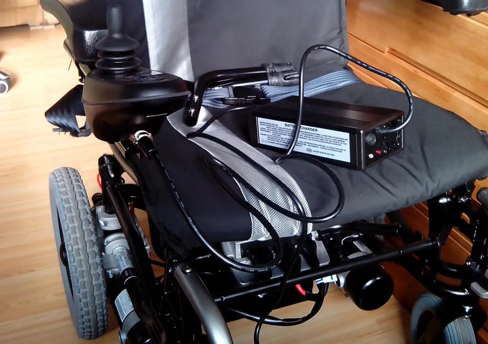 Just like other batteries, wheelchair batteries also come with original chargers