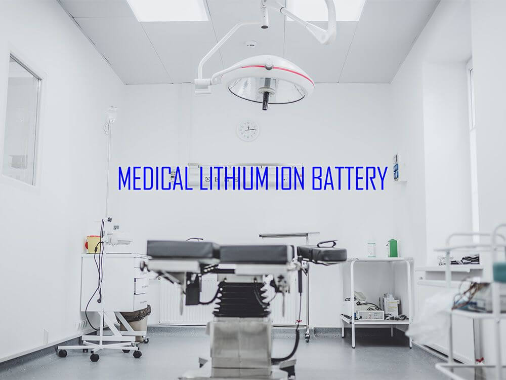 Lithium ion medical battery