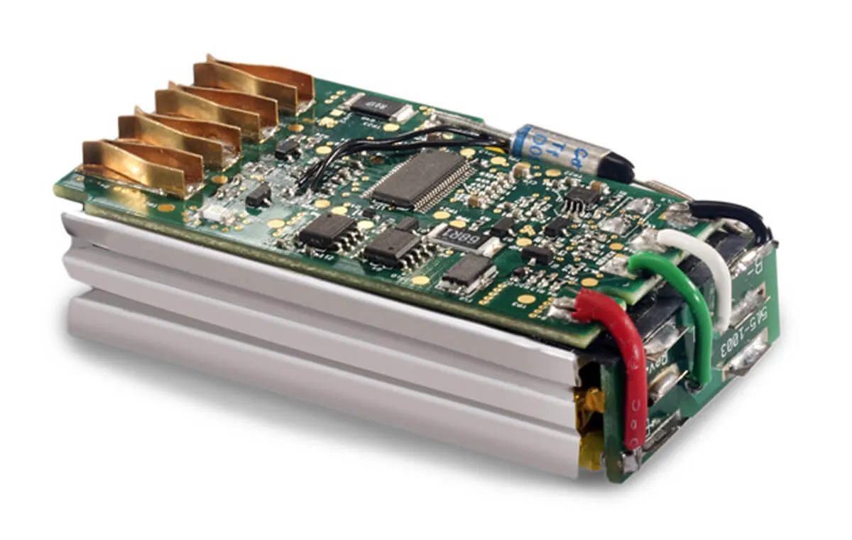 Connection of lithium polymer batteries