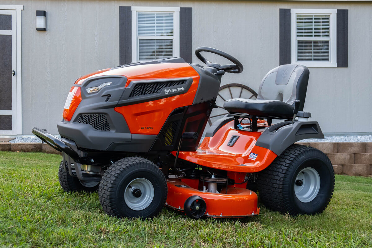 Riding lawn mowers globally are around the same size