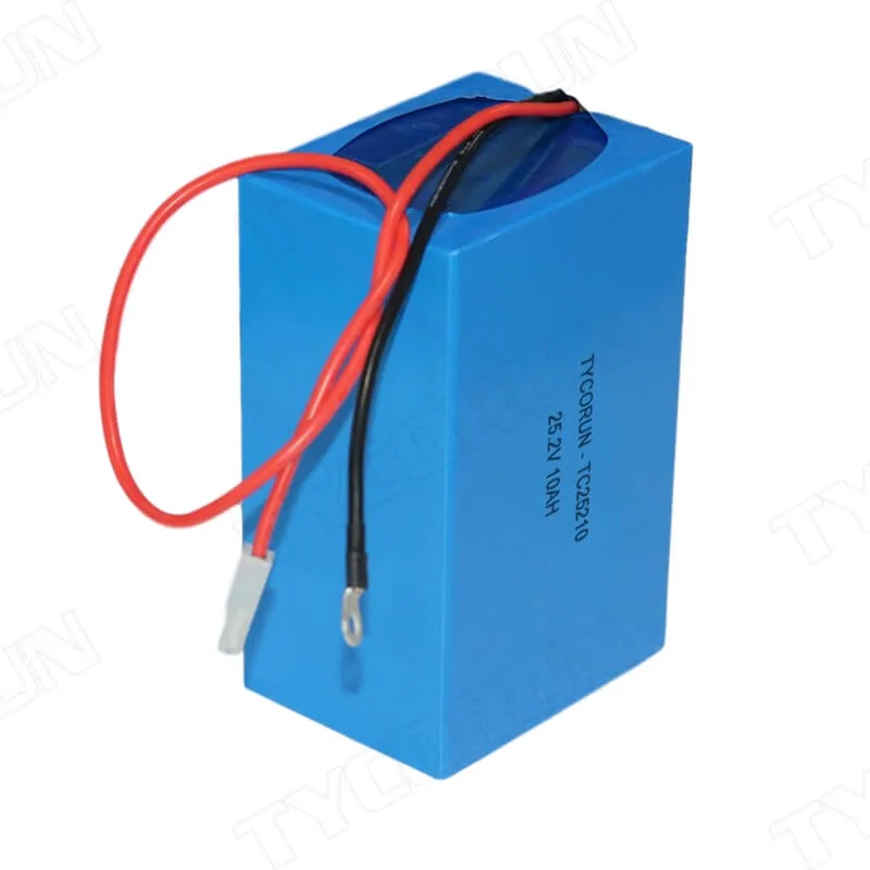 TC25210 25.2 V10AH electric skateboard lithium ion battery