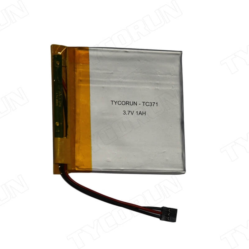 TC371 3.7V 1AH 3.7v 1ah li ion pouch cell