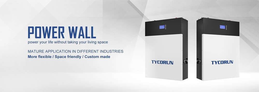 Fábrica de baterías de iones de litio Tycorun Energy de 51,2 V y 200 Ah