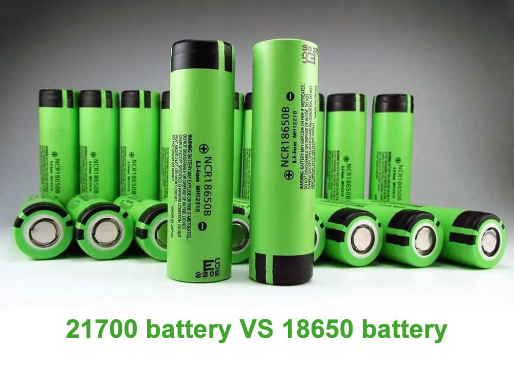 21700 battery VS 18650 battery