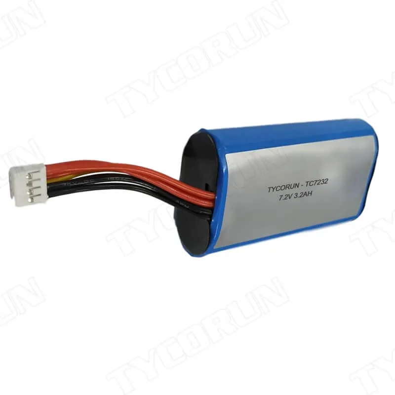 TC7232 7.2v 3.2ah 18560 battery 7.2 volt battery lithium ion