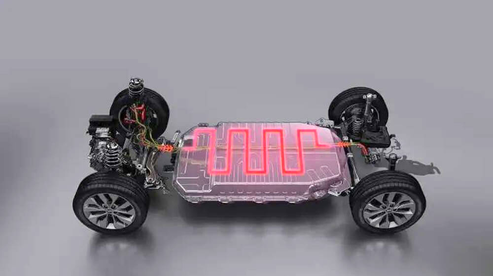 un motor de combustión interna