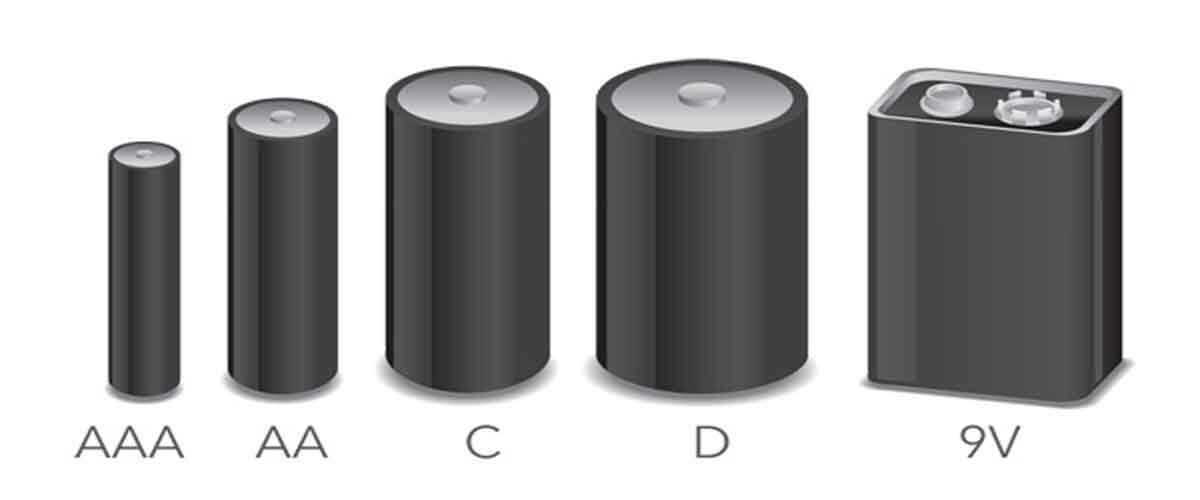 Flashlight battery sizes