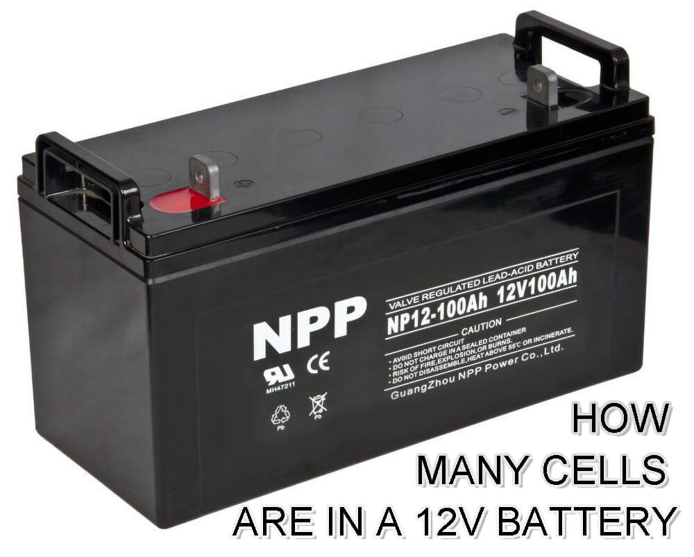 How many cells are in a 12v battery