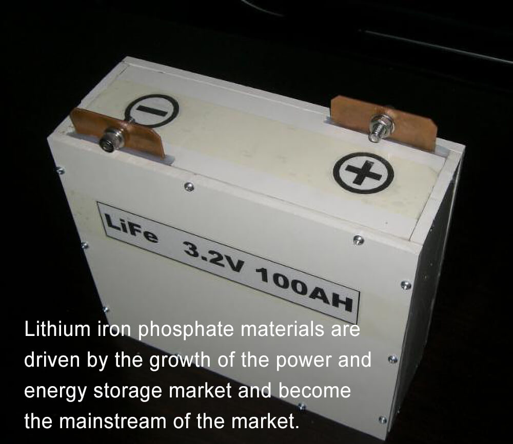 Los materiales de fosfato de hierro y litio se ven impulsados por el crecimiento del mercado de almacenamiento de energía y se convierten en la corriente principal del mercado