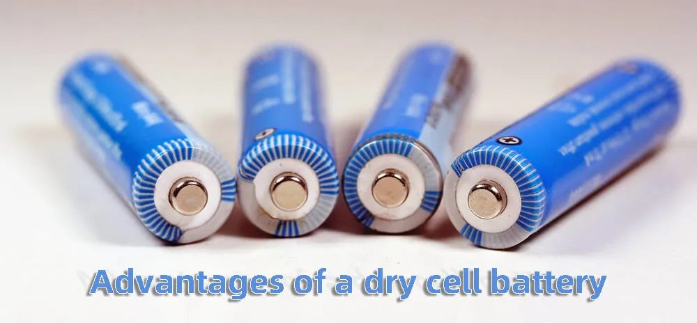 Advantages of a dry cell battery