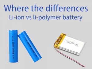 Comparer les batteries lipo et li-ion et les différences