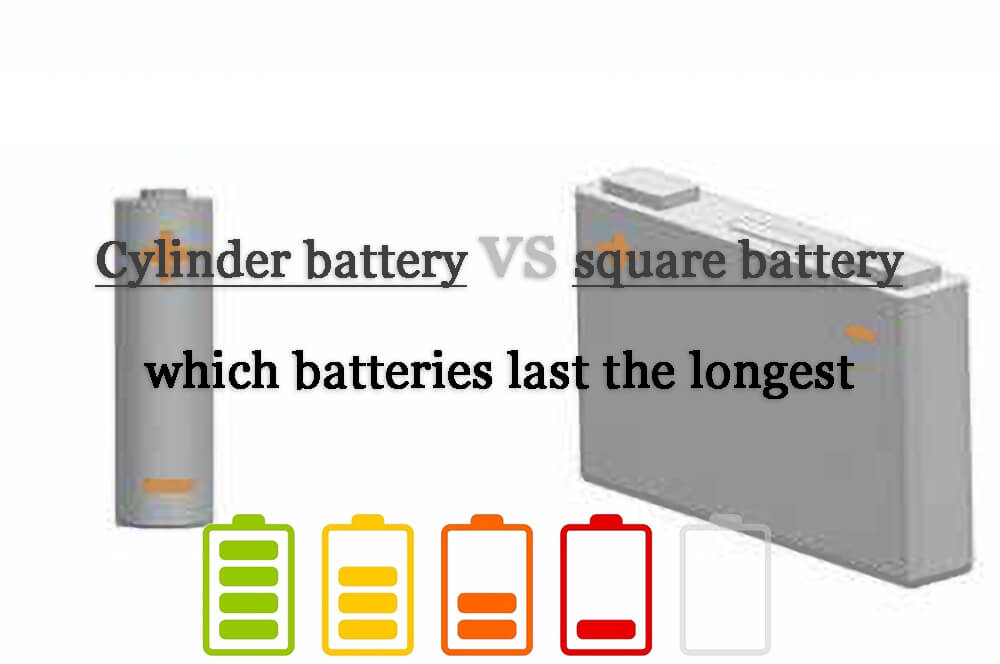 Cylinder battery vs square battery-which batteries last the longest