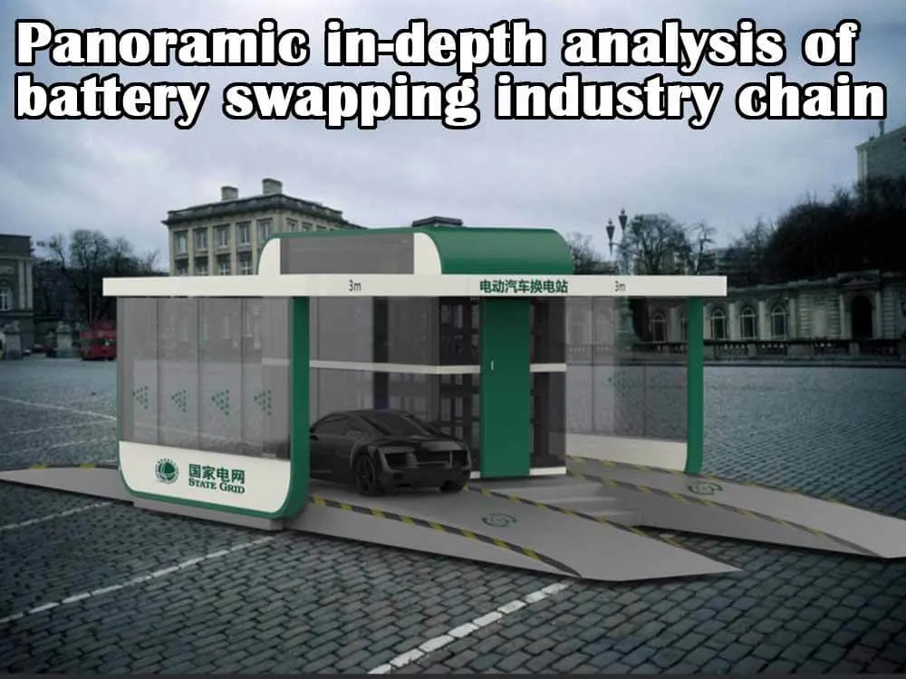 Análisis panorámico en profundidad de la cadena industrial de intercambio de baterías de vehículos eléctricos