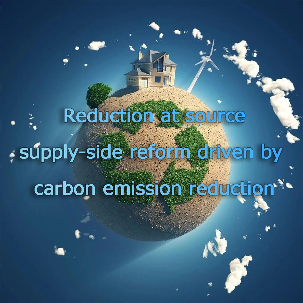 Reducción en origen: reforma de la oferta impulsada por la reducción de las emisiones de carbono