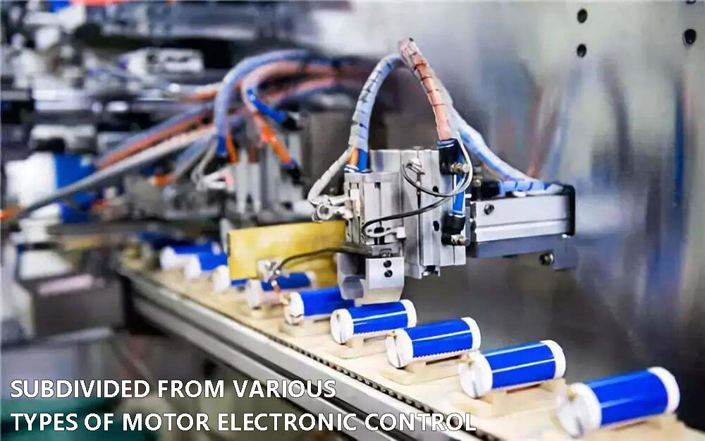 Sous-divisé en différents types de contrôle électronique de moteur