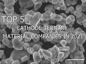 Top 5 cathode ternary material companies in 2021