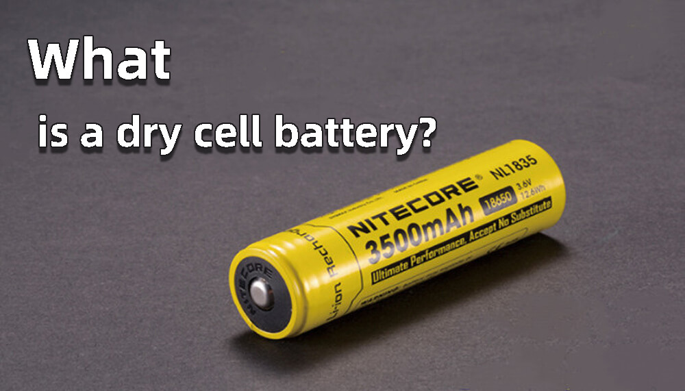 What is a dry cell battery