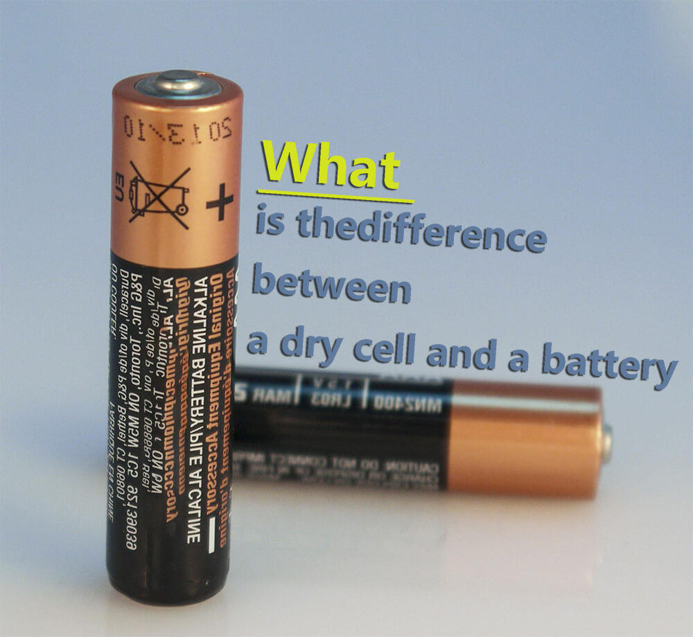 What is the difference between a dry cell and a battery