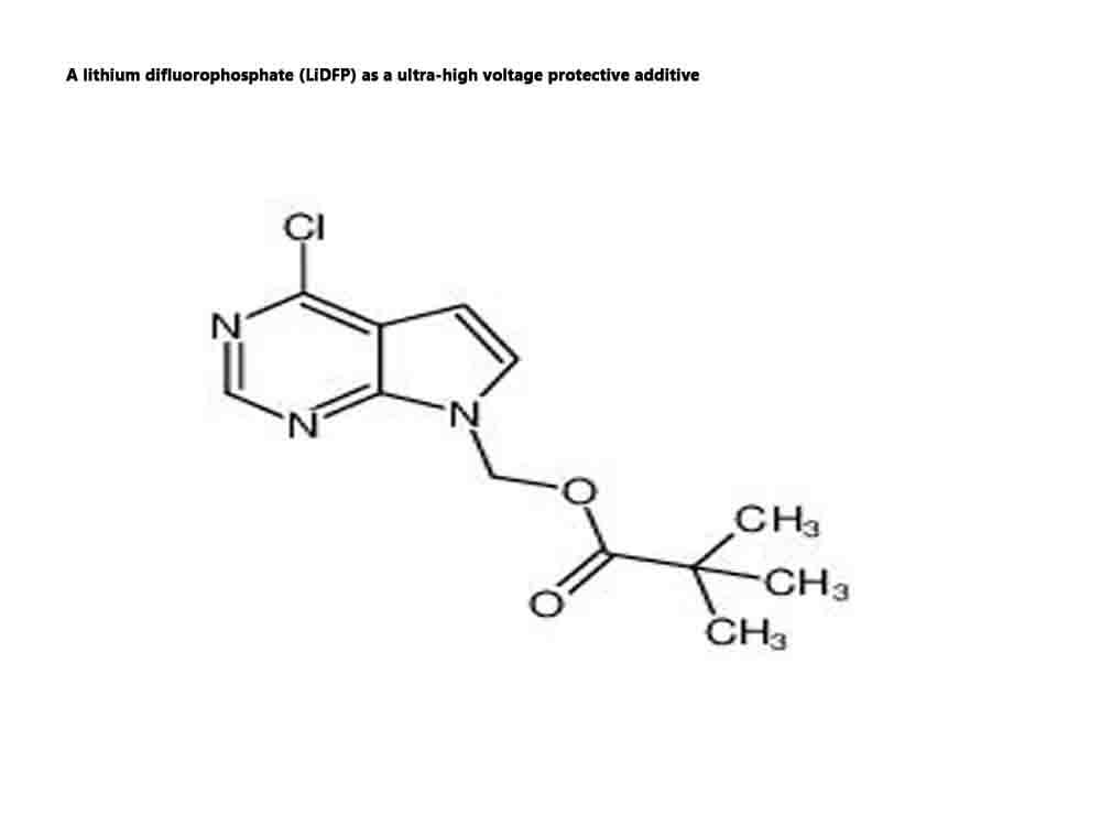 Un difluorofosfato de litio (LiDFP) como aditivo protector de ultra alta tensión