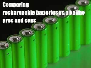 Comparaison des piles rechargeables et des piles alcalines : avantages et inconvénients