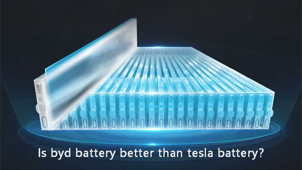 La batterie byd est-elle meilleure que la batterie tesla ?