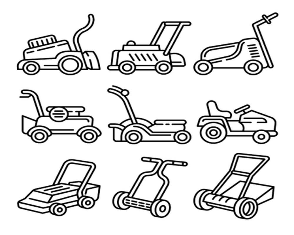 Lawn mower products are diversified to improve mowing efficiency and user experience
