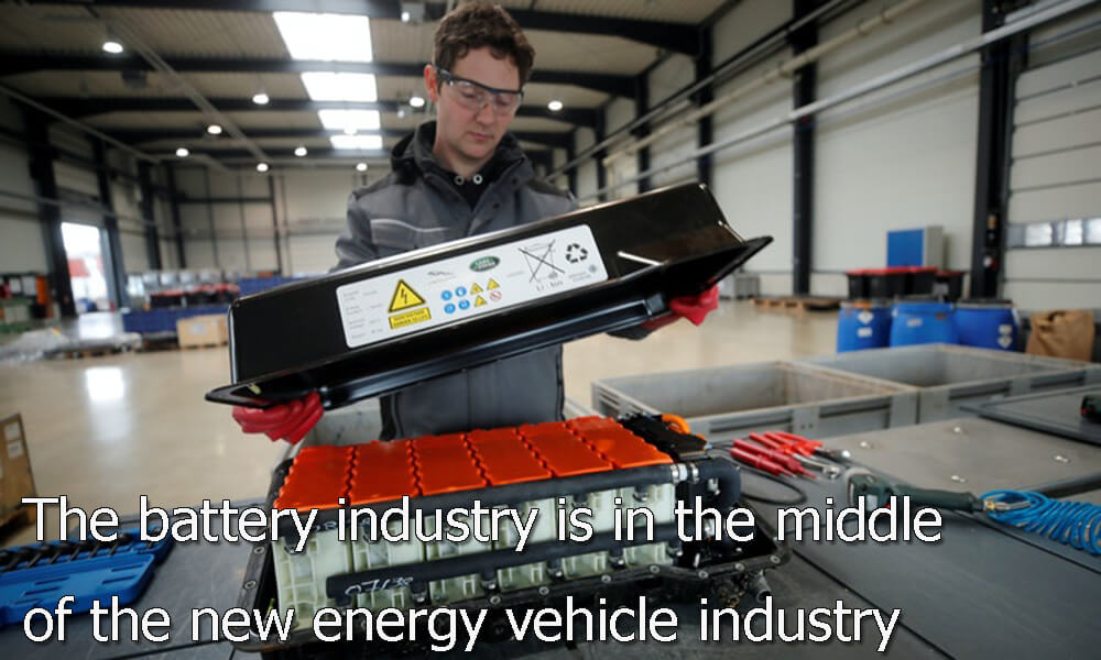 L'industrie des batteries est au cœur de l'industrie des véhicules à énergie nouvelle