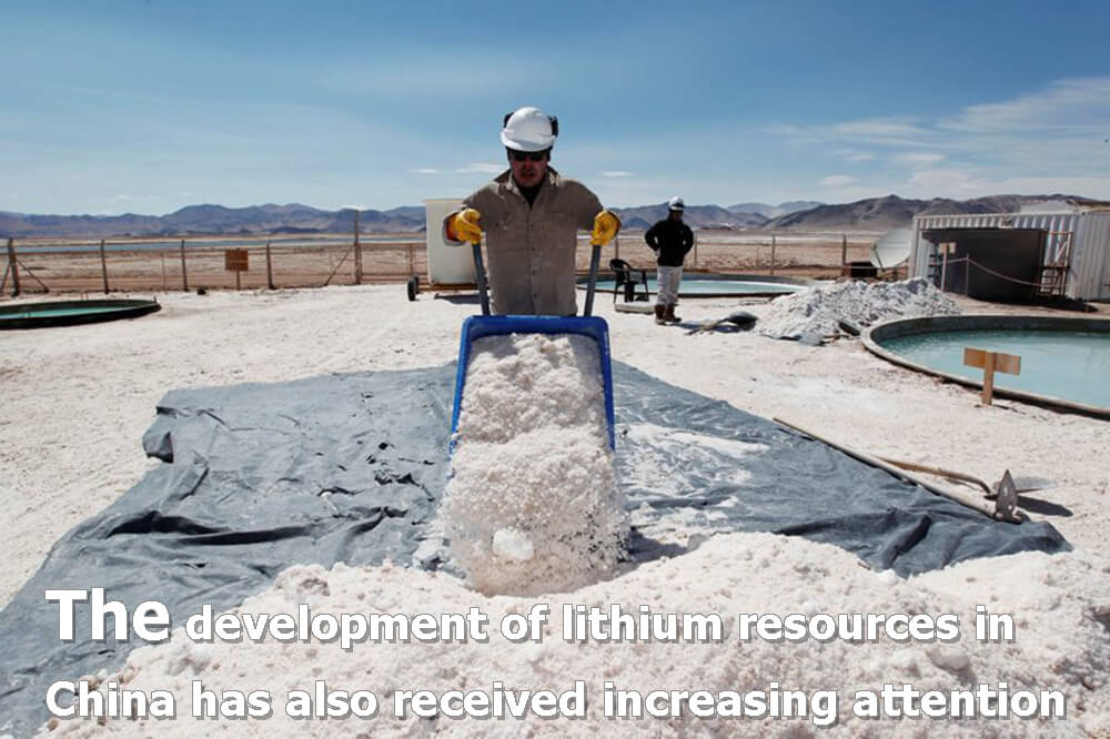 Le développement des ressources en lithium en Chine a également fait l'objet d'une attention croissante