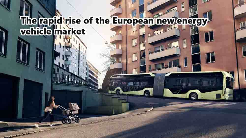 El rápido crecimiento del mercado europeo de vehículos de nueva energía