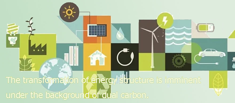 La transformación de la estructura energética es inminente bajo el trasfondo del carbono dual.