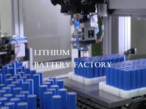 lithium ion battery factory