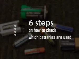6 pasos para comprobar qué pilas se utilizan