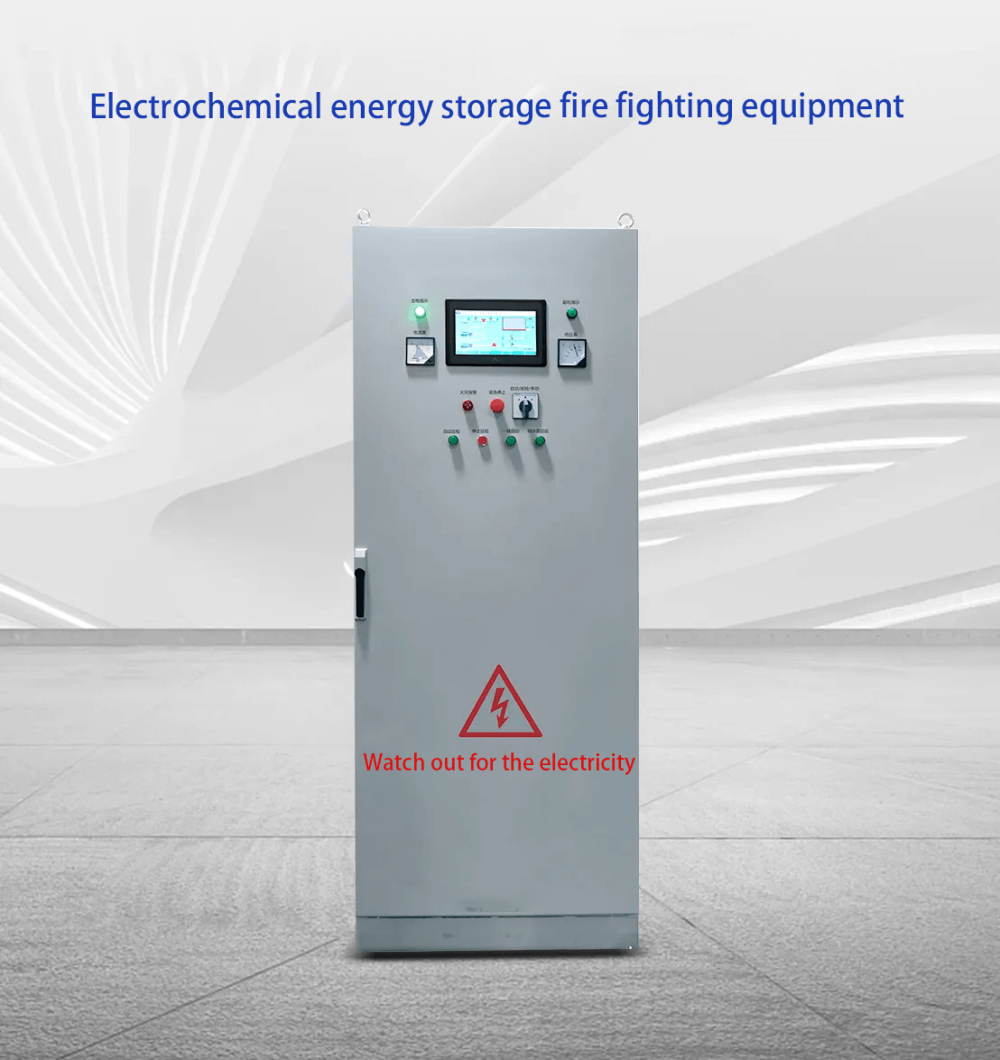 Equipos electroquímicos de almacenamiento de energía contra incendios