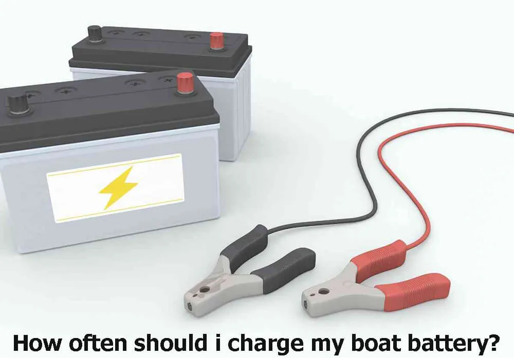 How often should i charge my boat battery