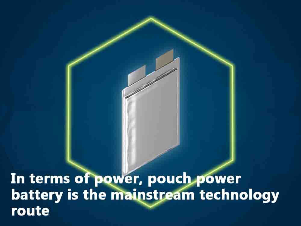 En termes de puissance, la batterie à poche est la technologie la plus répandue.