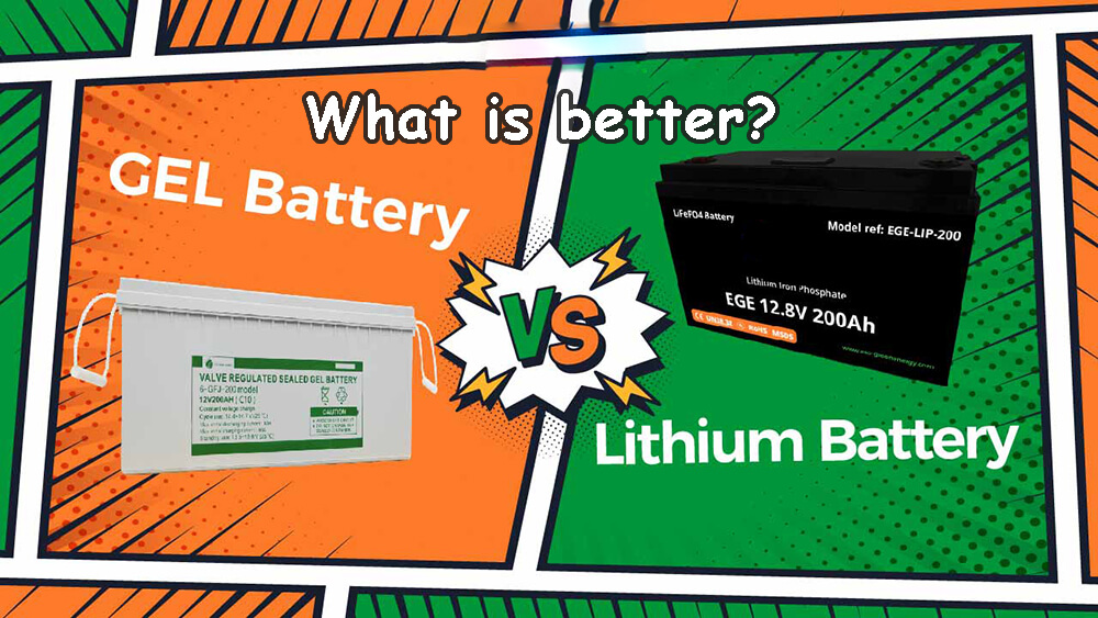 Qué es mejor: batería de litio o de gel