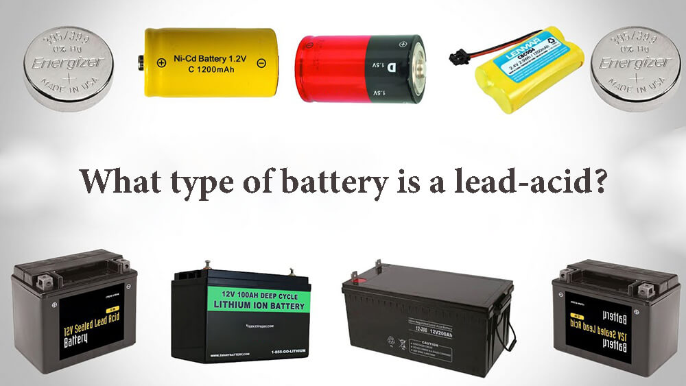 What type of battery is a lead-acid