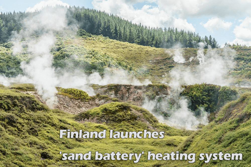 Finlandia lanza un sistema de calefacción con "baterías de arena