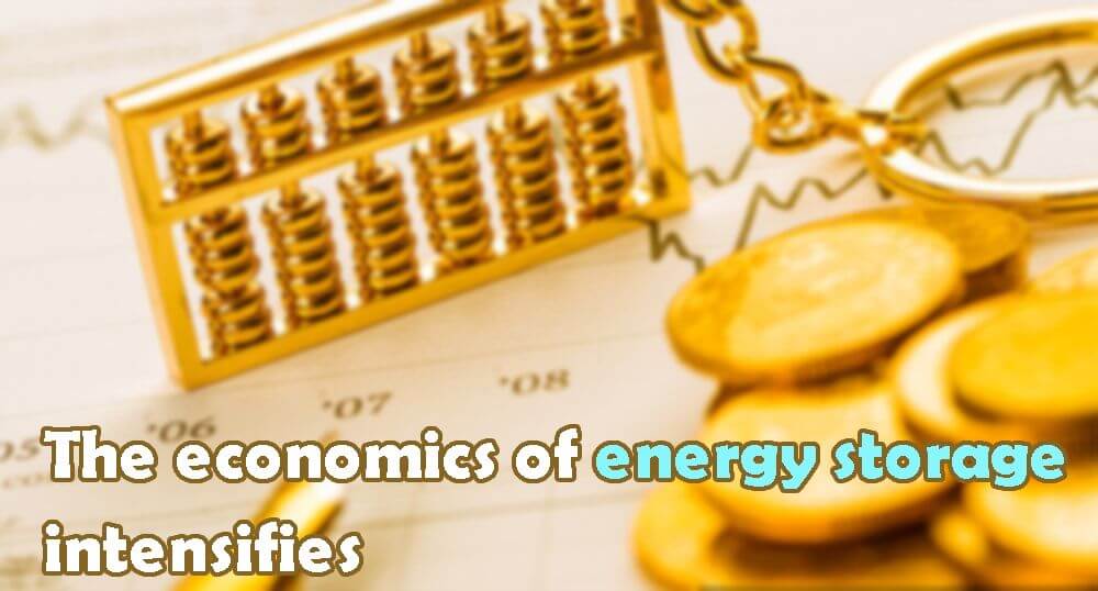 La economía del almacenamiento de energía se intensifica